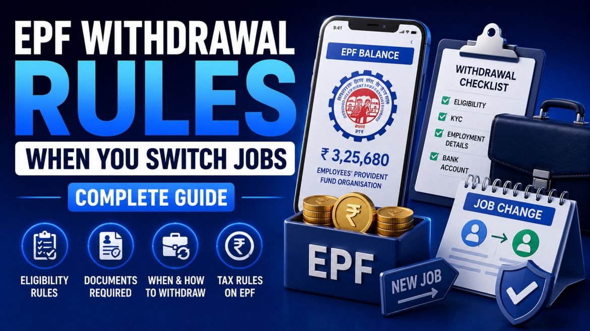 EPF withdrawal rules on job switch illustration