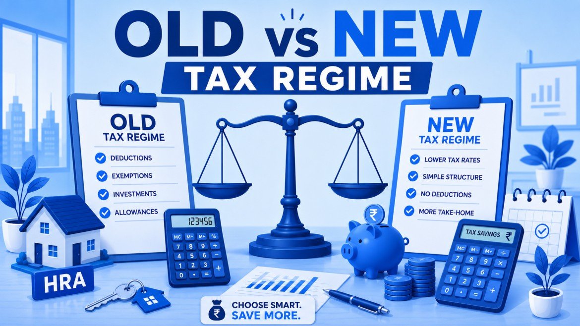 Old vs new tax regime comparison