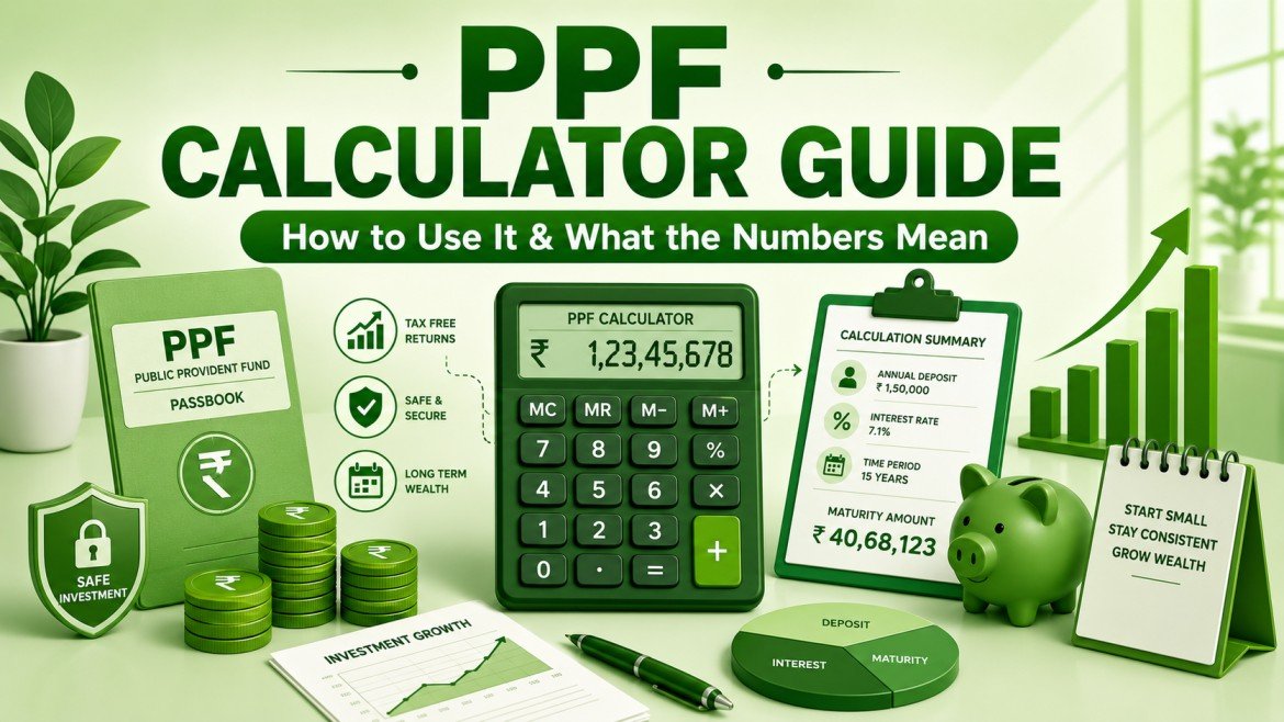 PPF account maturity illustration