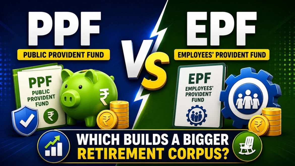 PPF vs EPF comparison illustration