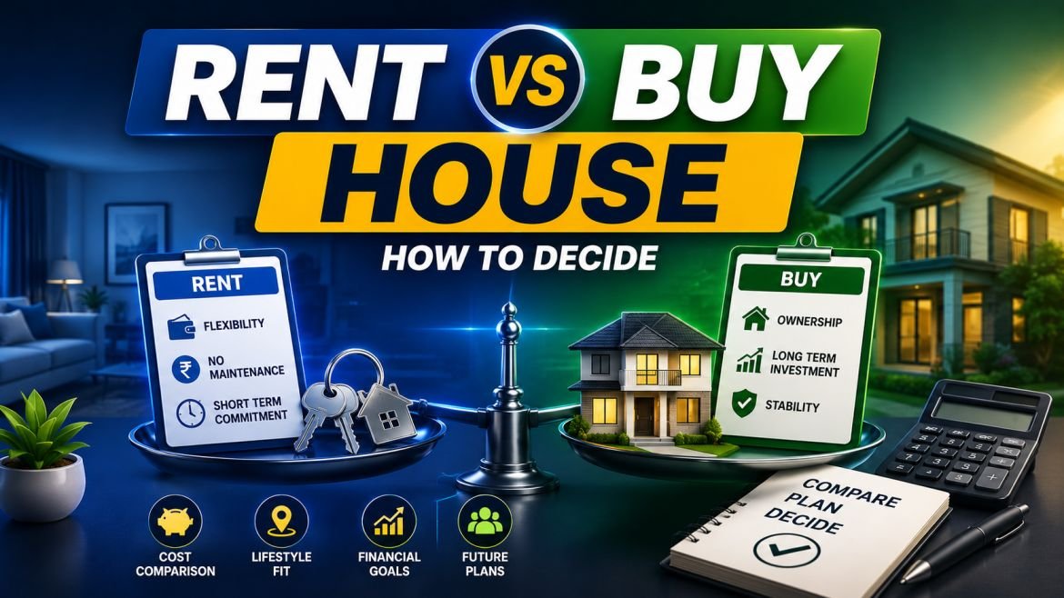 Rent vs buy a house in India comparison