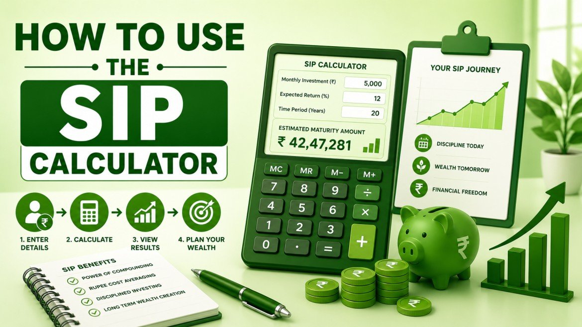 SIP calculator screenshot walkthrough