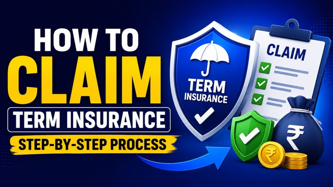Term insurance claim process steps for nominees illustration
