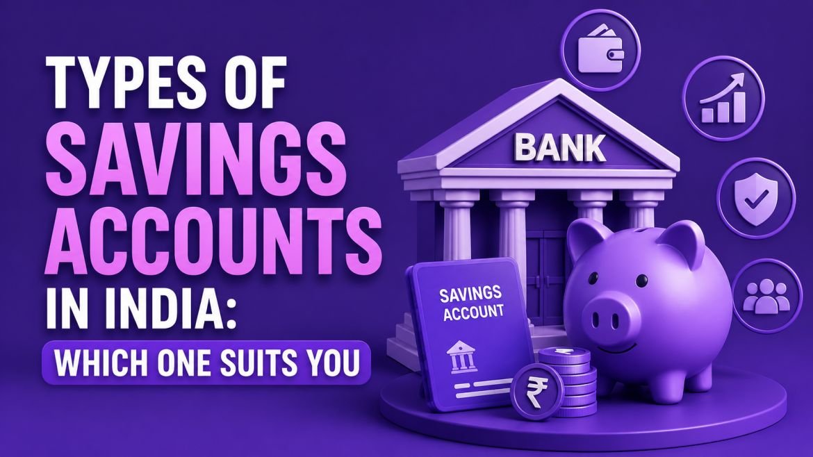 Different types of savings accounts available in India compared